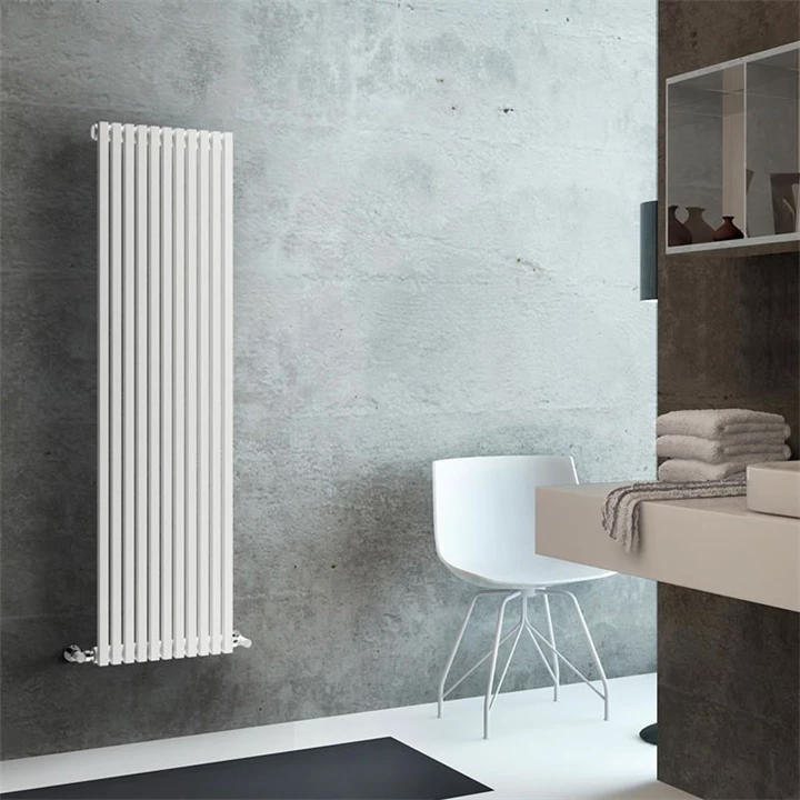 Lazzarini Grossetto V design radiátor, egyenes, fehér 389x1506 mm 383860