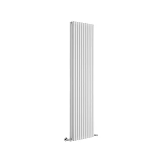 Lazzarini Grossetto design radiátor, egyenes, fehér 389x1806 mm 383793