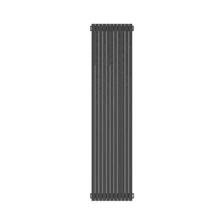 Lazzarini Grossetto design radiátor, egyenes, anthracite 680x1806 mm 389789