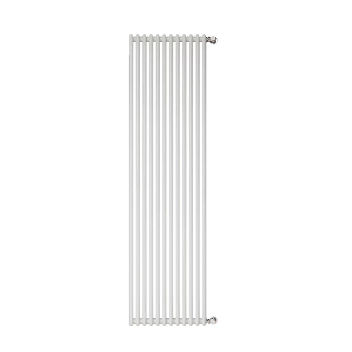 Lazzarini Messina nappali radiátor, szimpla, egyenes, megfordítható, fehér 1500mm x10tag 386908