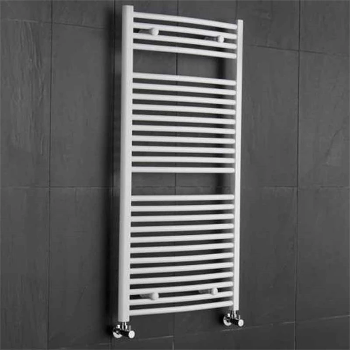 Lazzarini Sanremo törölközőszárító radiátor, íves, fehér 600x690 mm 386507 Lazzarini Sanremo törölközőszárító radiátor, íves, fehér 600x690 mm 386507