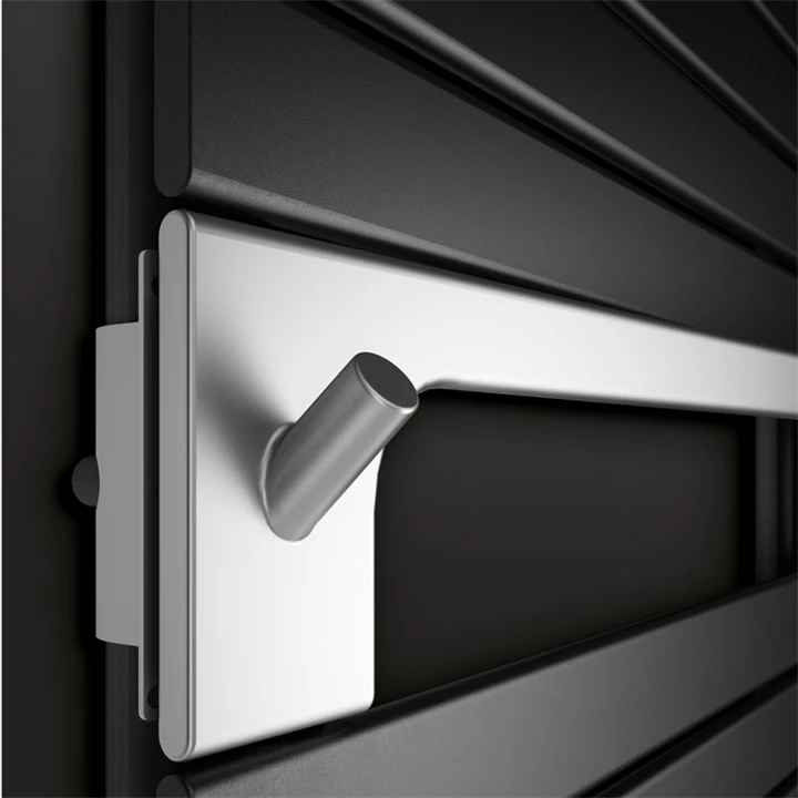 Lazzarini Torino design radiátor, egyenes, anthracite 550x952 mm 383749 Lazzarini Torino design radiátor, egyenes, anthracite 550x952 mm 383749