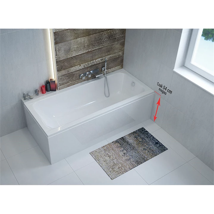 M-Acryl Eco 170x70 egyenes kád kádlábbal 12382 M-Acryl Eco 170x70 egyenes kád kádlábbal 12382