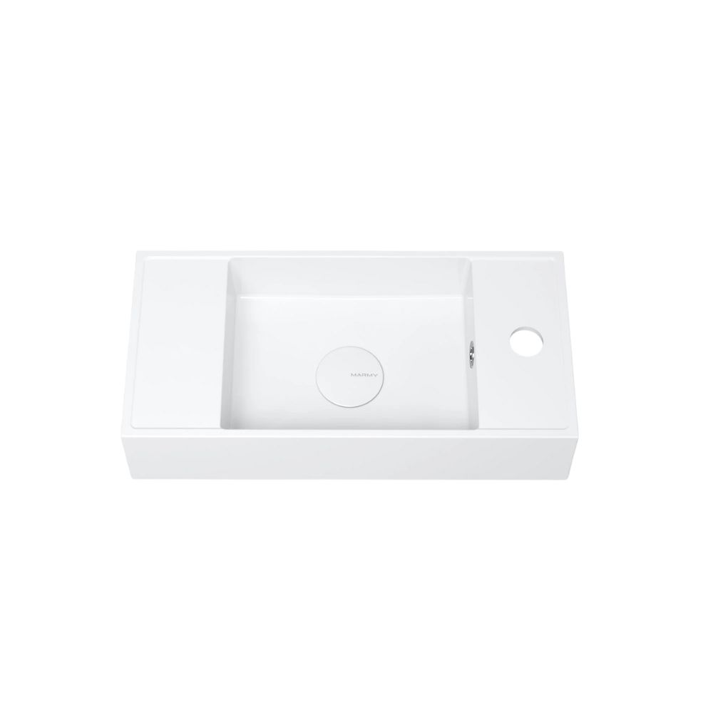 Marmy Aden 58x34 mosdó, fényes fehér 80 7649 06 10 