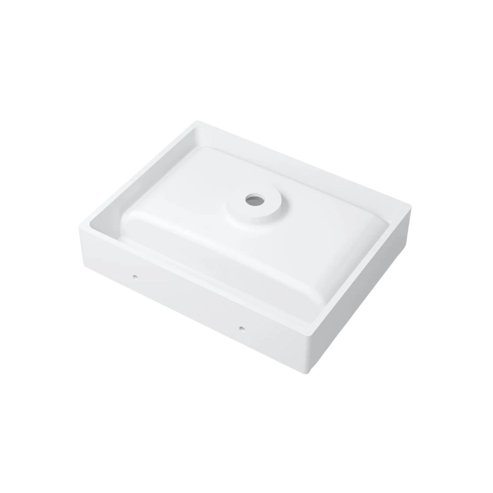 Marmy Aperol mosdó 60x47 cm, csapfurattal és túlfolyó nélkül, fényes fehér 6 301 22 06 11 18