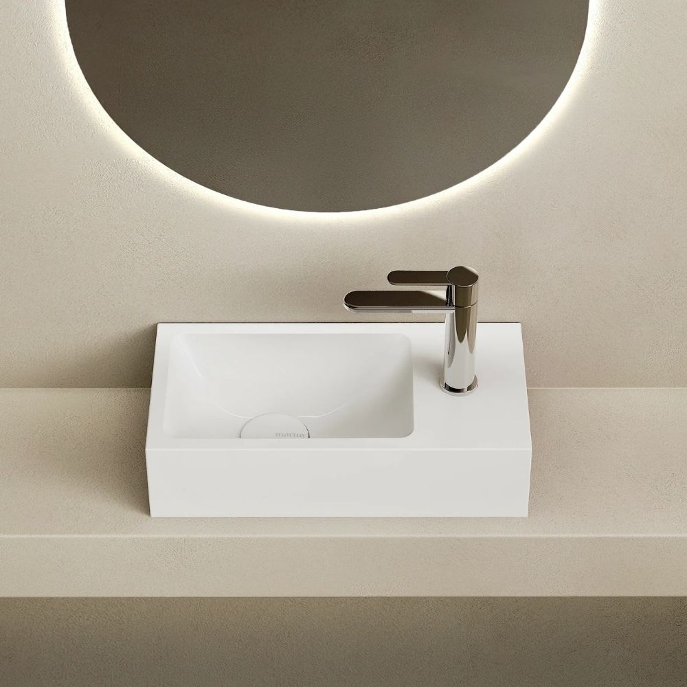 Marmy BEN 40x20 kézmosó, fényes fehér 210001040118