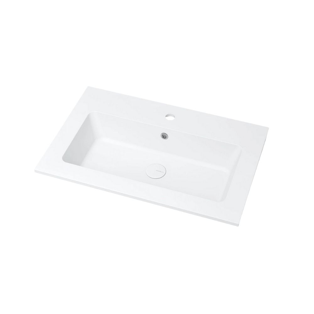 Marmy BERGAMO SLIM 70x46 mosdó, fényes fehér 80 8189 07 11 10