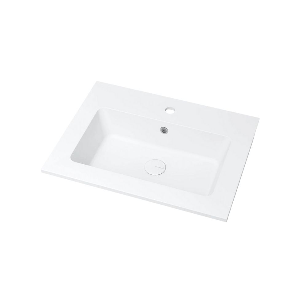 Marmy BERGAMO SLIM 60x46 mosdó, fényes fehér 80 8125 06 11 10