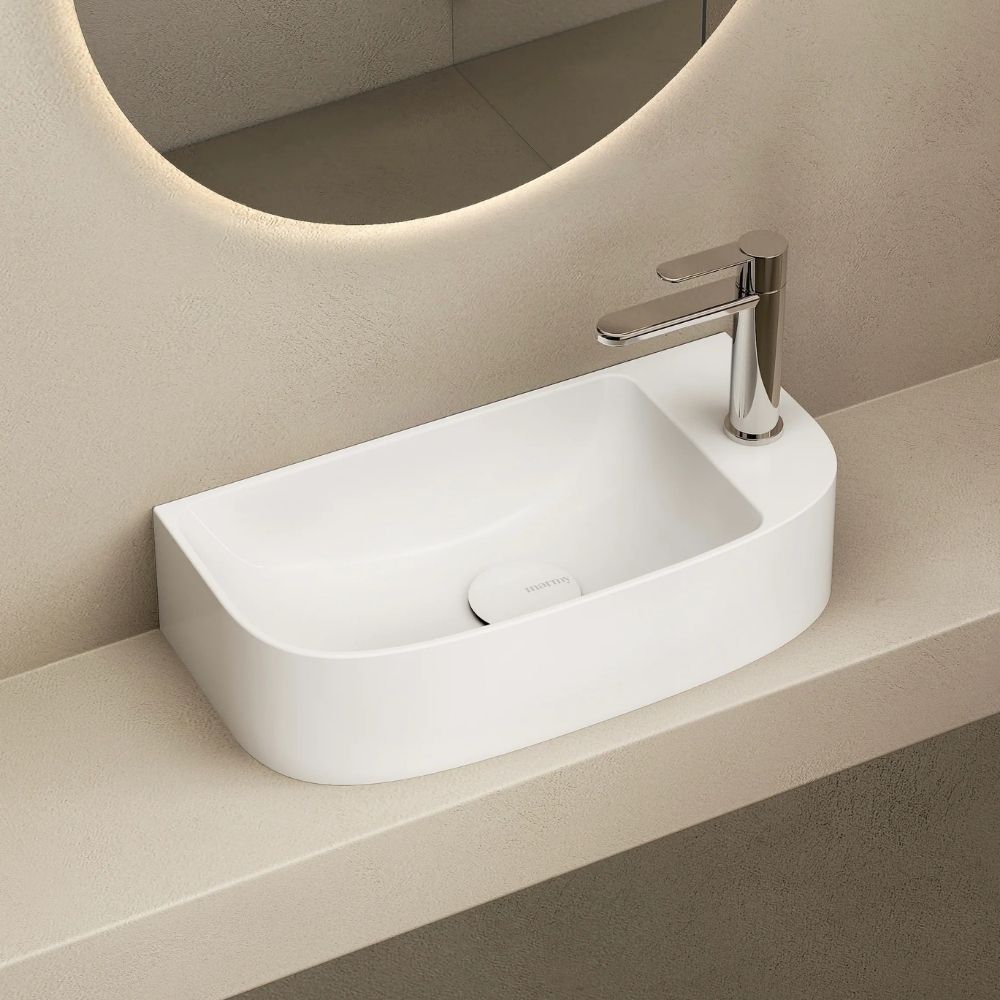 Marmy BOB 44x22 kézmosó, fényes fehér 6 301 20 04 31 18