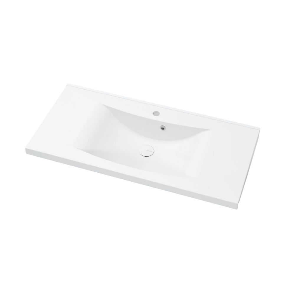 Marmy CLAUDIA 100x48 mosdó, fehér fényes 6 229 11 10 11 18