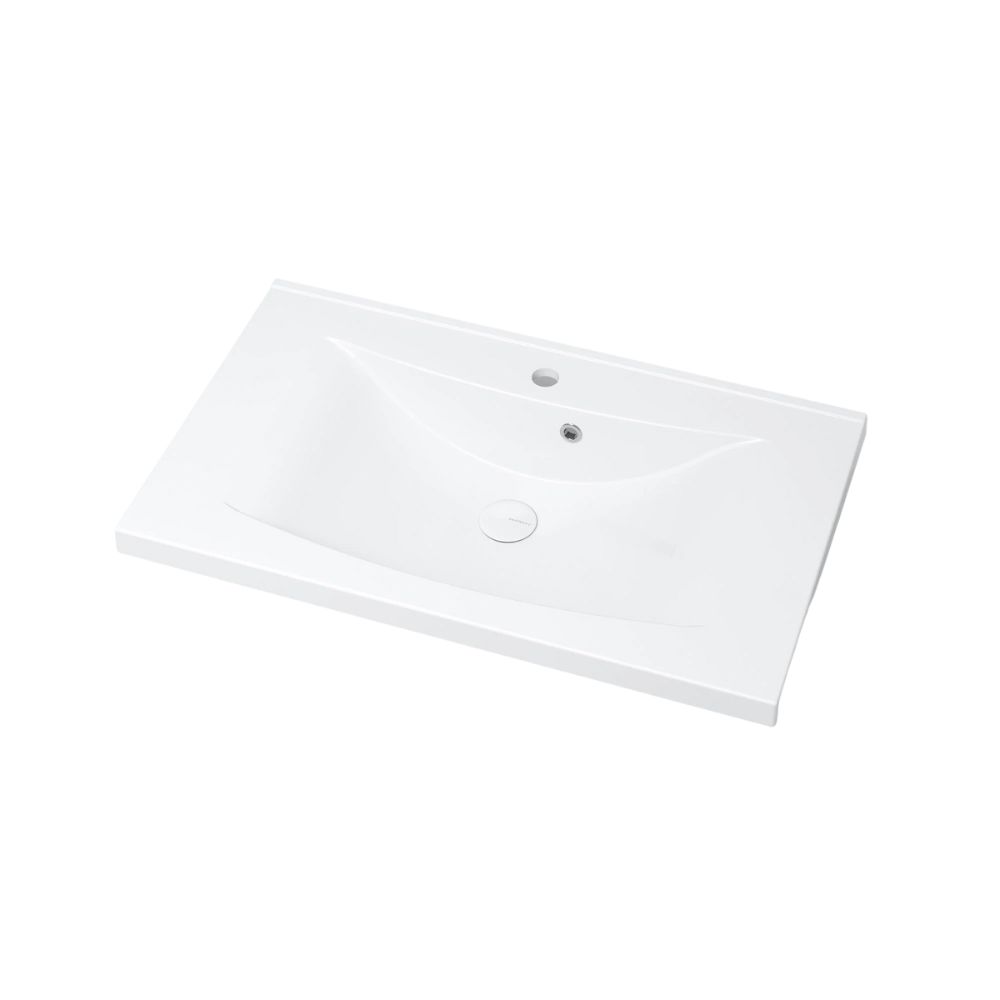 Marmy CLAUDIA 80x48 mosdó, fényes fehér 622911081118