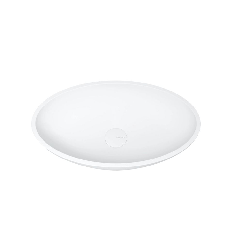 Marmy CORINA mosdó 51*30 pultra, fényes fehér, csaplyuk nélkül 6 229 13 05 10 18