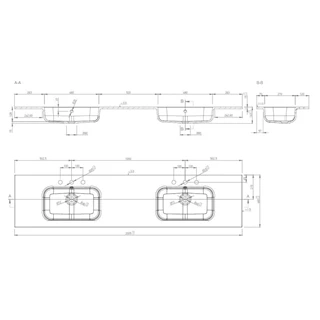 Marmy CREMONA 200x46 mosdó 807496204210