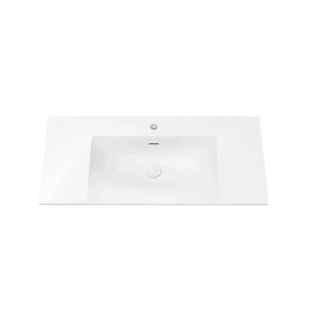 Marmy CRYSTAL 100x46 mosdó,fényes fehér 807720101110