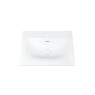 Marmy CRYSTAL 60x46 mosdó, fényes fehér 80 7717 06 11 10