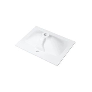 Marmy CRYSTAL 60x46 mosdó, fényes fehér 80 7717 06 11 10