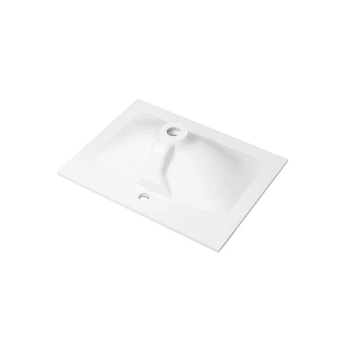 Marmy CRYSTAL 60x46 mosdó, fényes fehér 80 7717 06 11 10