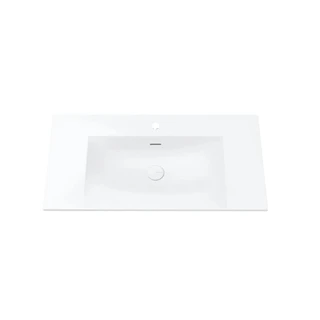 Marmy CRYSTAL 90x46 mosdó, fényes fehér 80 7663 09 11 10