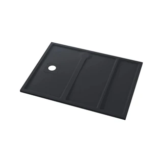 Marmy DOLOMITE - 100x120 Zuhanytálca, Cavalli black 80 7852 10 12 54