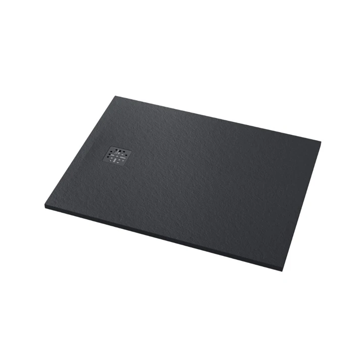 Marmy DOLOMITE - 100x140 Zuhanytálca, matt fekete 80 7911 10 14 54