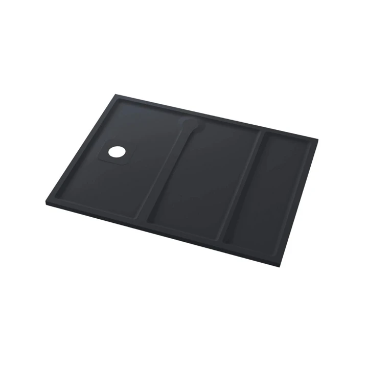 Marmy DOLOMITE - 100x140 Zuhanytálca, matt fekete 80 7911 10 14 54