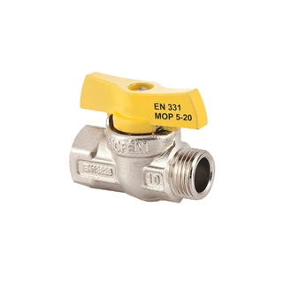 Mofém Flexum golyóscsap gázra, 1/2", fix KB csatlakozással 113-0074-40 Mofém Flexum golyóscsap gázra, 1/2", fix KB csatlakozással 113-0074-40