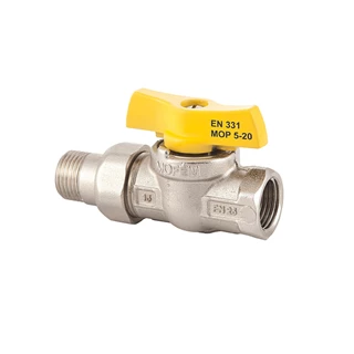 Mofém Flexum golyóscsap gázra, 1/2", KB hollandi csatlakozással 113-0066-10