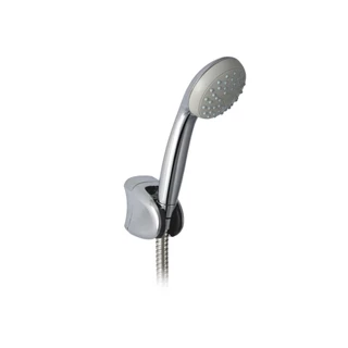 Mofém Basic zuhanyszett, Basic kézizuhany + Basic zuhanytartó, fém gégecső 275-0032-07