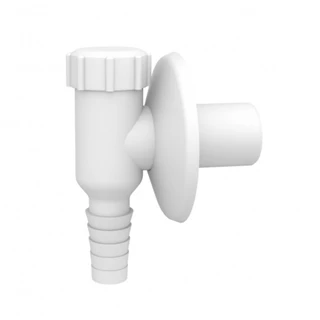 Styron falon kívüli mosó- és mosogatógép szifon, fehér STY-529