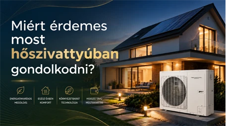 Miért érdemes most hőszivattyúban gondolkodni? (BLOG)