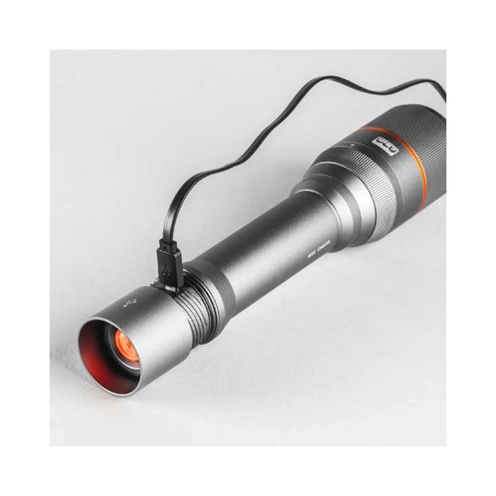 Nebo Davinci 3500 zseblámpa, 3500 lm - 70 lm, 4 funkció, IP67, 3x zoom, PowerBank funkció, 4500 mAh NEB-FLT-0021-G