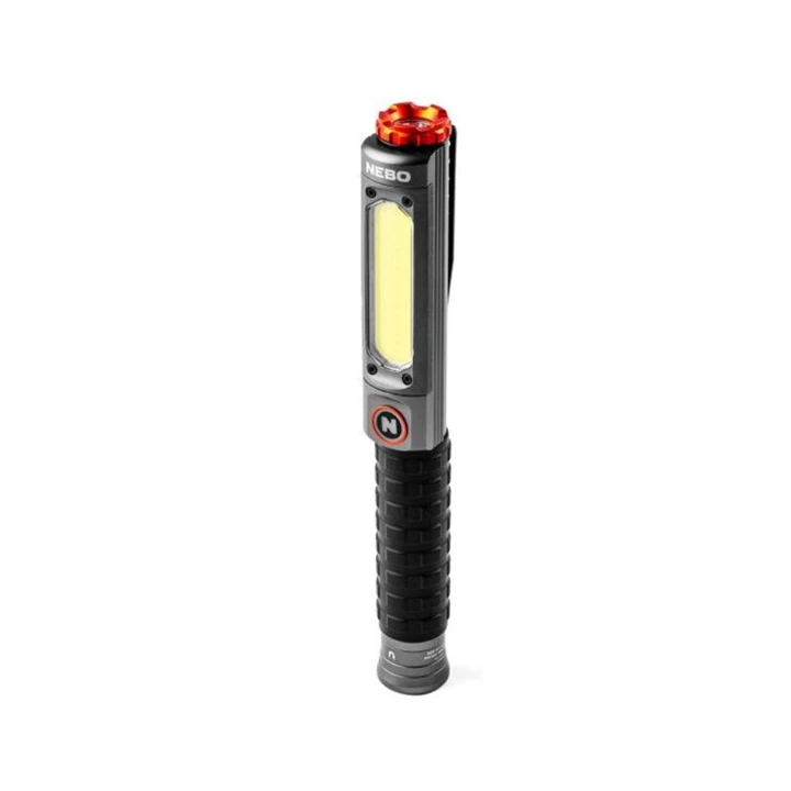 NEBO BIG LARRY PRO + zseblámpa és szerelőlámpa, 600-40 lumen, akkumulátoros, IPX7, mágneses talp NEB-FLT-1033-G