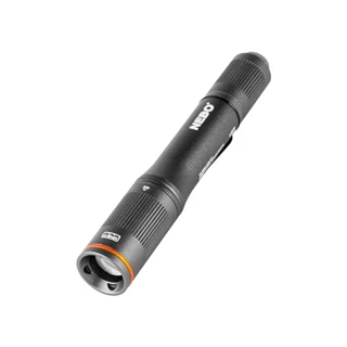 Nebo Columbo 100 zseblámpa, 100 lm - 35 lm, IP67, 4x zoom, acél zsebcsipesz NEB-POC-0006-G