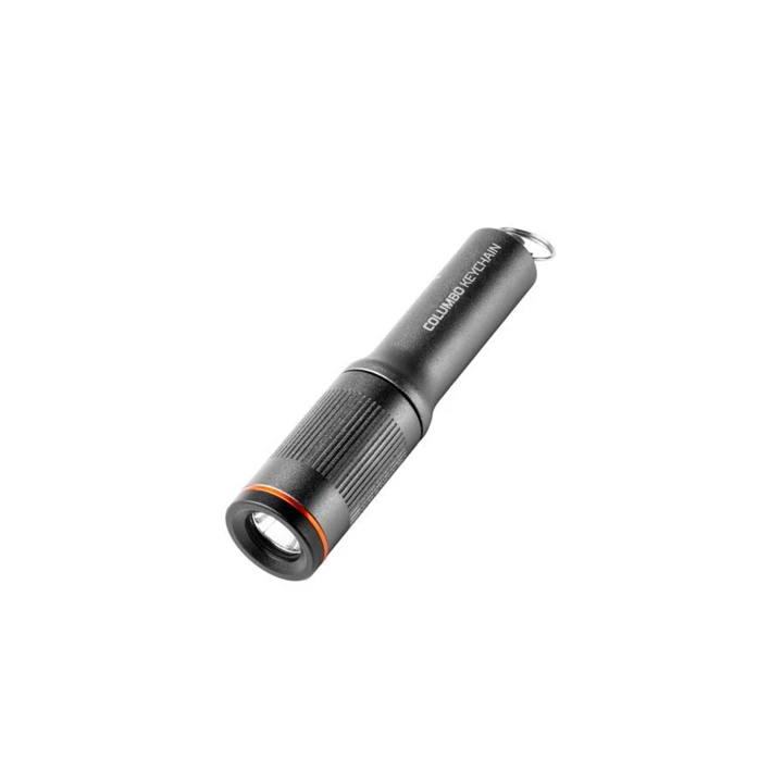 Nebo Columbo keychain, zseblámpa, 100 lm, 1 óra, 56 m, kulcstartó gyűrű, alumínium, 1xAAA elem NEB-POC-1003-G