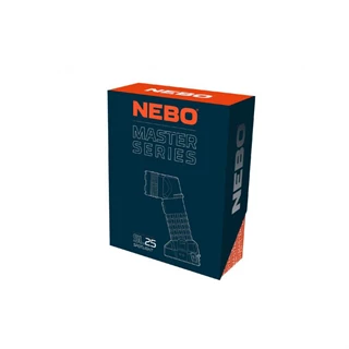 Nebo Master Series SL25 keresőlámpa, 600lm, 400 m, 3 funkció, IP67, állványra szer., mágneses NEB-SPT-1005-G