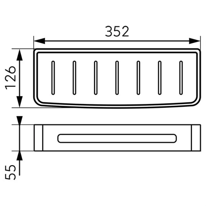 Ferro EMOTION - Zuhanykosár 65585,4
