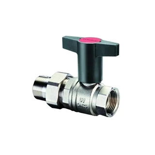 Oventrop Optibal golyóscsap, műanyag fogantyúval, DN20, 3/4” bm, km-es csavarzat, PN16, sárgaréz 1075706 Oventrop Optibal golyóscsap, műanyag fogantyúval, DN20, 3/4” bm, km-es csavarzat, PN16, sárgaréz 1075706