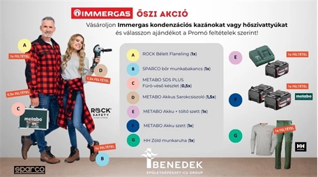 Őszi akció az Imeergasnál Őszi akció az Imeergasnál