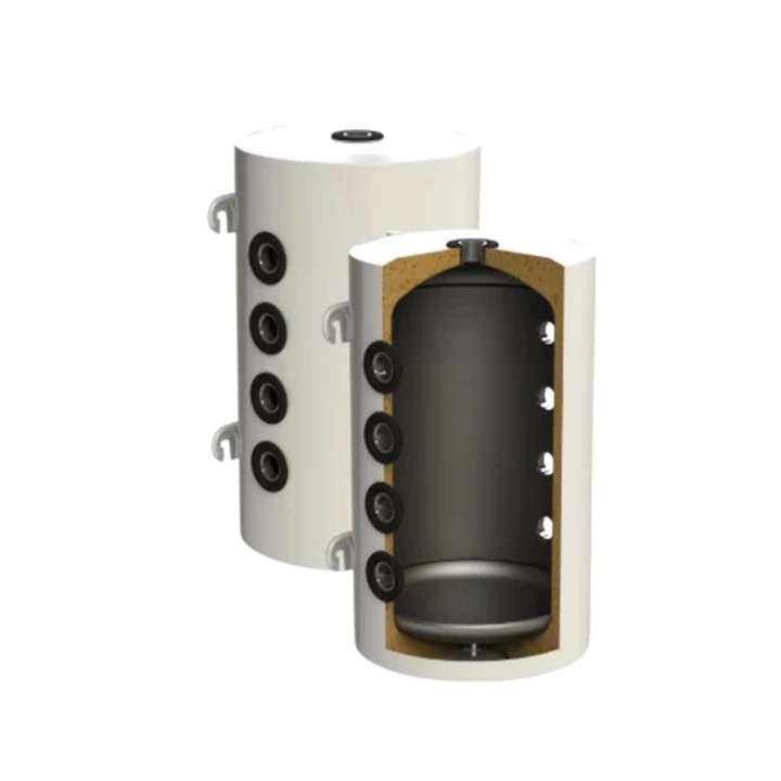 Sunsystem 100 L hűtési és fűtési puffer tartály 440*915 mm 6/4" csonkokkal PSM 100