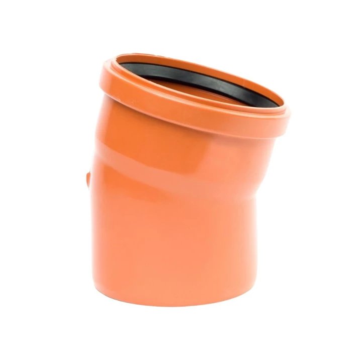 Pipelife PVC/KG 200/ 15° ÍV  KGB200X15