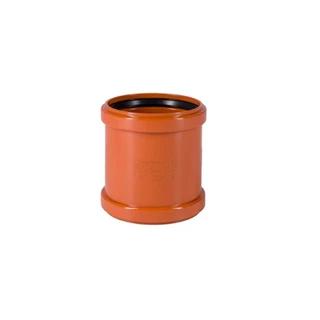 Pipelife PVC KG csatorna áttoló karmantyú 250 KGU250