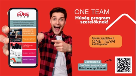 Pontgyűjtés Ariston módra: Itt a One Team hűségprogram szerelőknek! Pontgyűjtés Ariston módra: Itt a One Team hűségprogram szerelőknek!