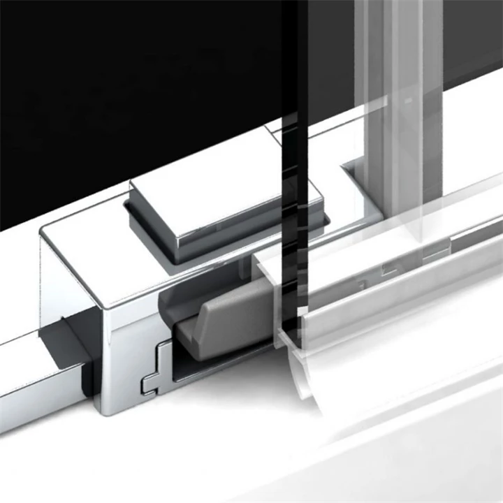 Radaway Idea DWD 170x200,5 görgős zuhanyajtó dupla tolóajtóval, oldal fiy részekkel 387127-01-01