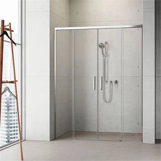 Radaway Idea DWD 170x200,5 görgős zuhanyajtó dupla tolóajtóval, oldal fiy részekkel 387127-01-01