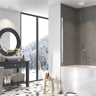 Radaway Nes PNJ I kádparaván 60 átlátszó balos 10011060-01-01L