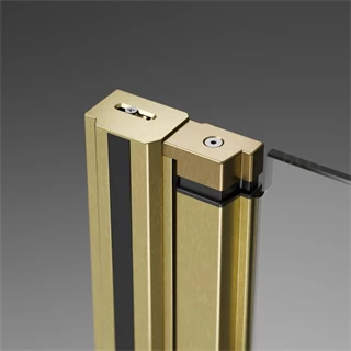 Radaway Nes Brushed Gold DWJ I szálcsiszolt arany zuhanyajtó 10026090-99-01L Radaway Nes Brushed Gold DWJ I szálcsiszolt arany zuhanyajtó 10026090-99-01L