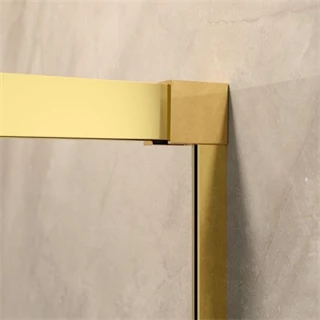 Radaway Idea Gold DWJ arany zuhanyajtó 110 átlátszó jobbos 387015-09-01R