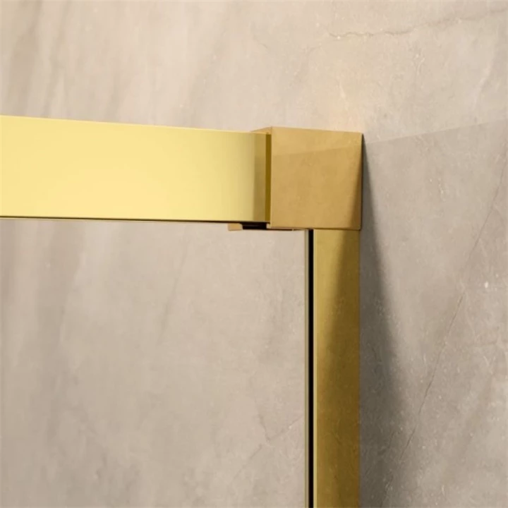 Radaway Idea Gold DWJ arany zuhanyajtó 110 átlátszó jobbos 387015-09-01R