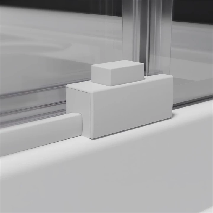 Radaway Idea White KDD szögletes tolóajtós zuhanykabin 90, fehér 387060-04-01L