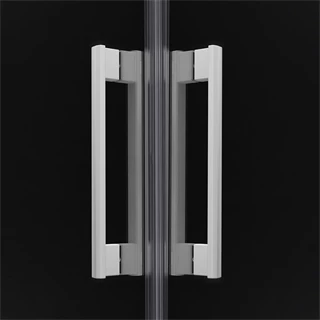 Radaway Idea White KDD szögletes tolóajtós zuhanykabin 90, fehér 387060-04-01L